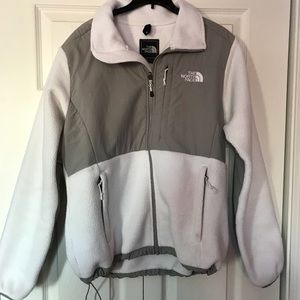 White Denali North Face Jacket